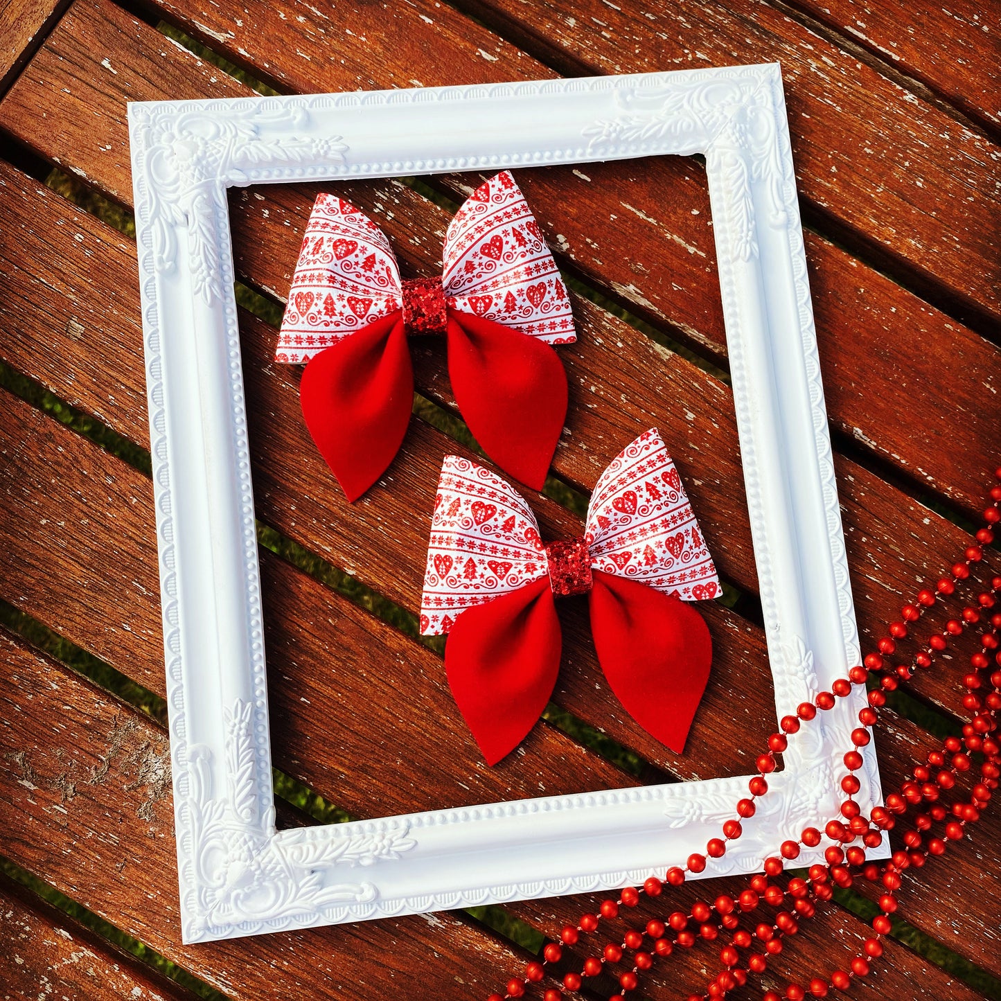 Fair Isle Sailor Bow