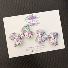 Load image into Gallery viewer, Lilac Dreams Mini Beauty Bows