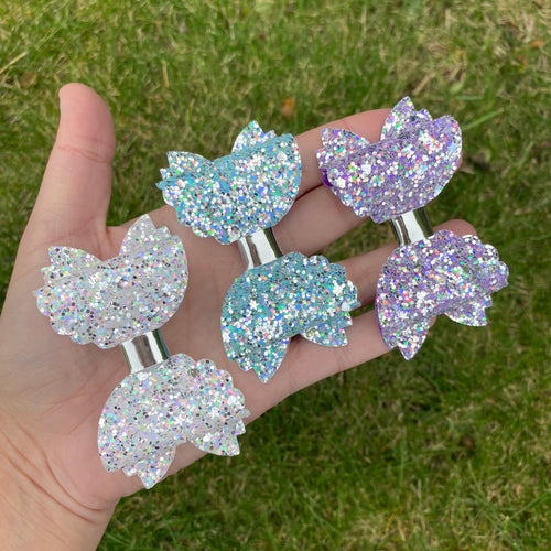 Diamond Dazzle Mermaid Bow Set