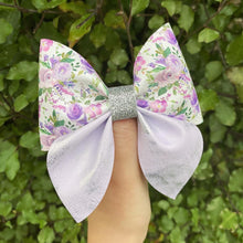 Load image into Gallery viewer, Lavender Dreams Sailor Bow