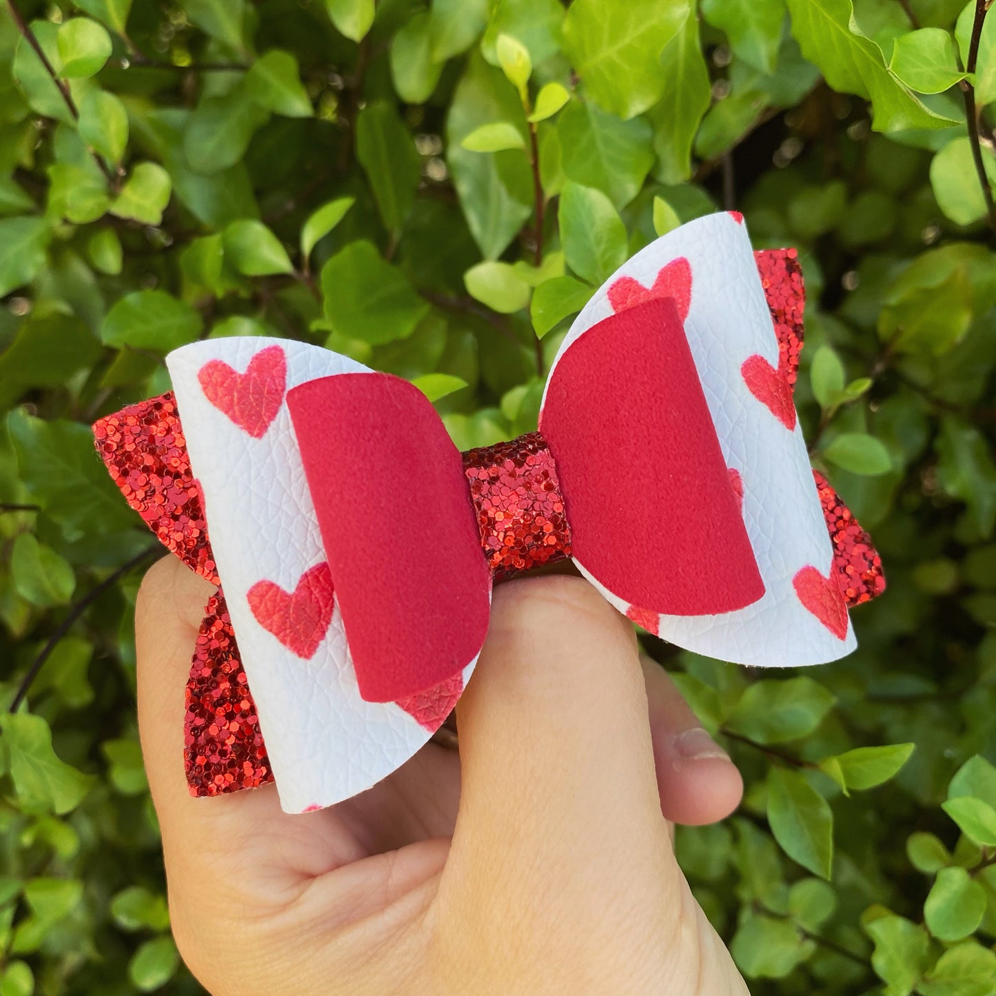 Red Heart Imogen bow