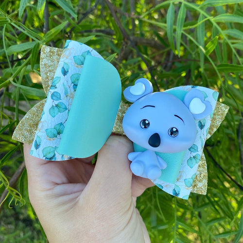 Koala Eucalyptus Clay Bow