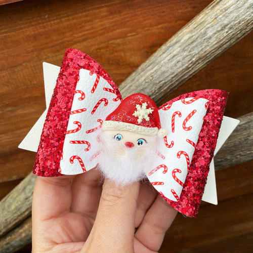 Santa Clay bow (11cm)