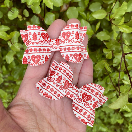 Fair Isle Mini Beauty Bows