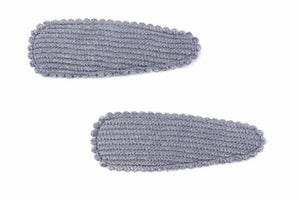 Corduroy Snap Clip Pair (6 colours)