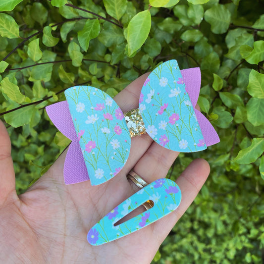 Cosmos Bow & Clip Set