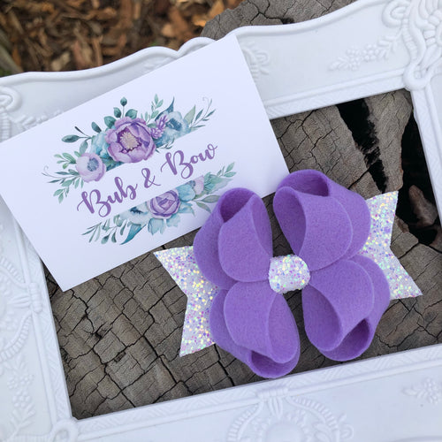 Posey Bow (Lilac)