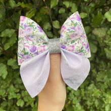 Load image into Gallery viewer, Lavender Dreams Sailor Bow