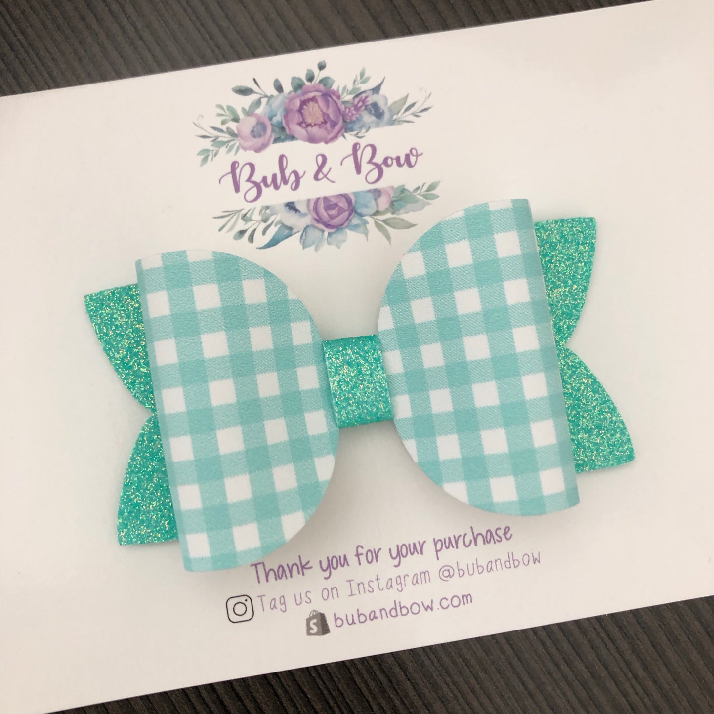 Gingham Beauty bow