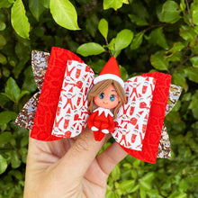 Load image into Gallery viewer, Elf on the Shelf Clay bow (12cm)