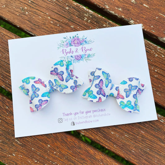 Beautiful Butterflies Mini Beauty bow