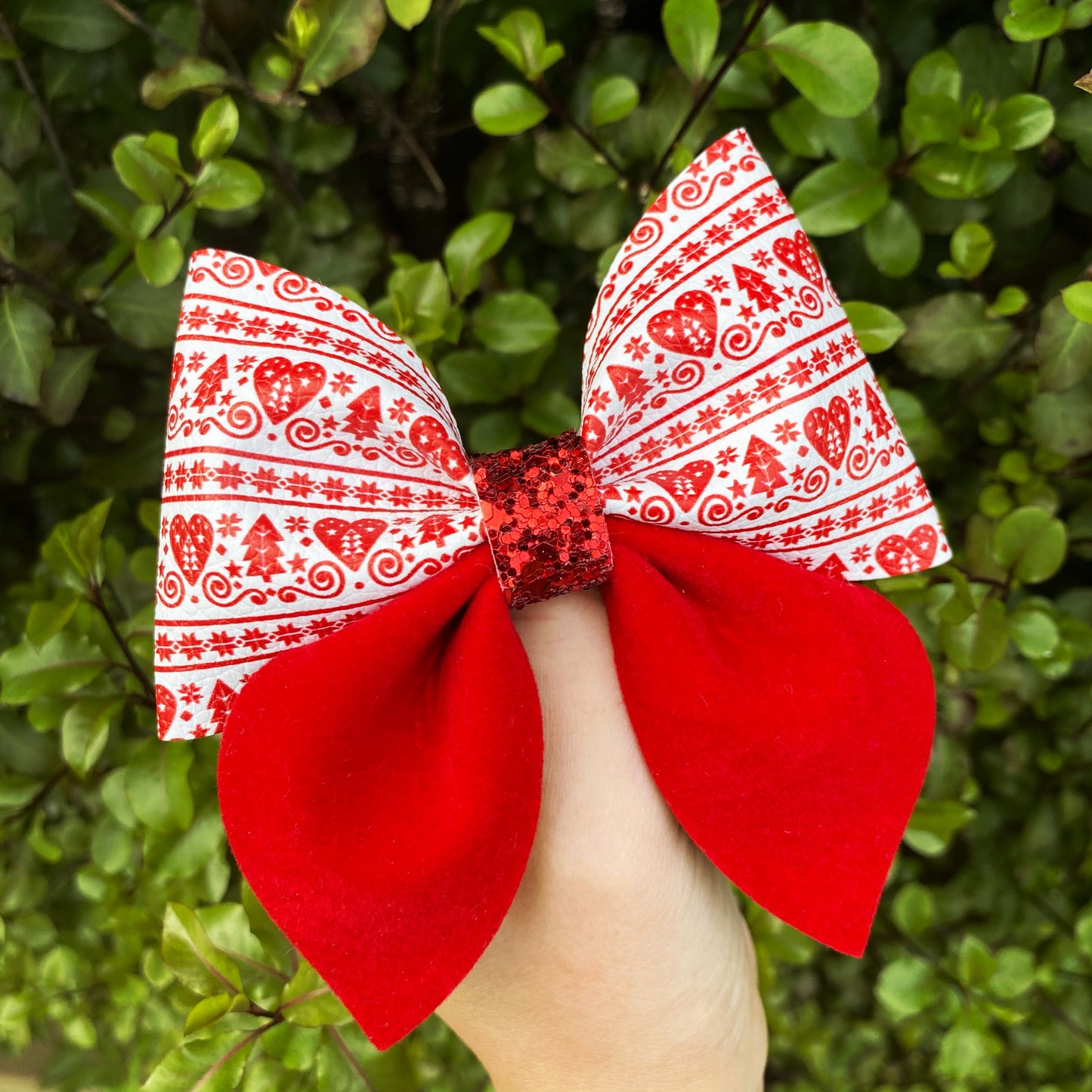 Fair Isle Sailor Bow