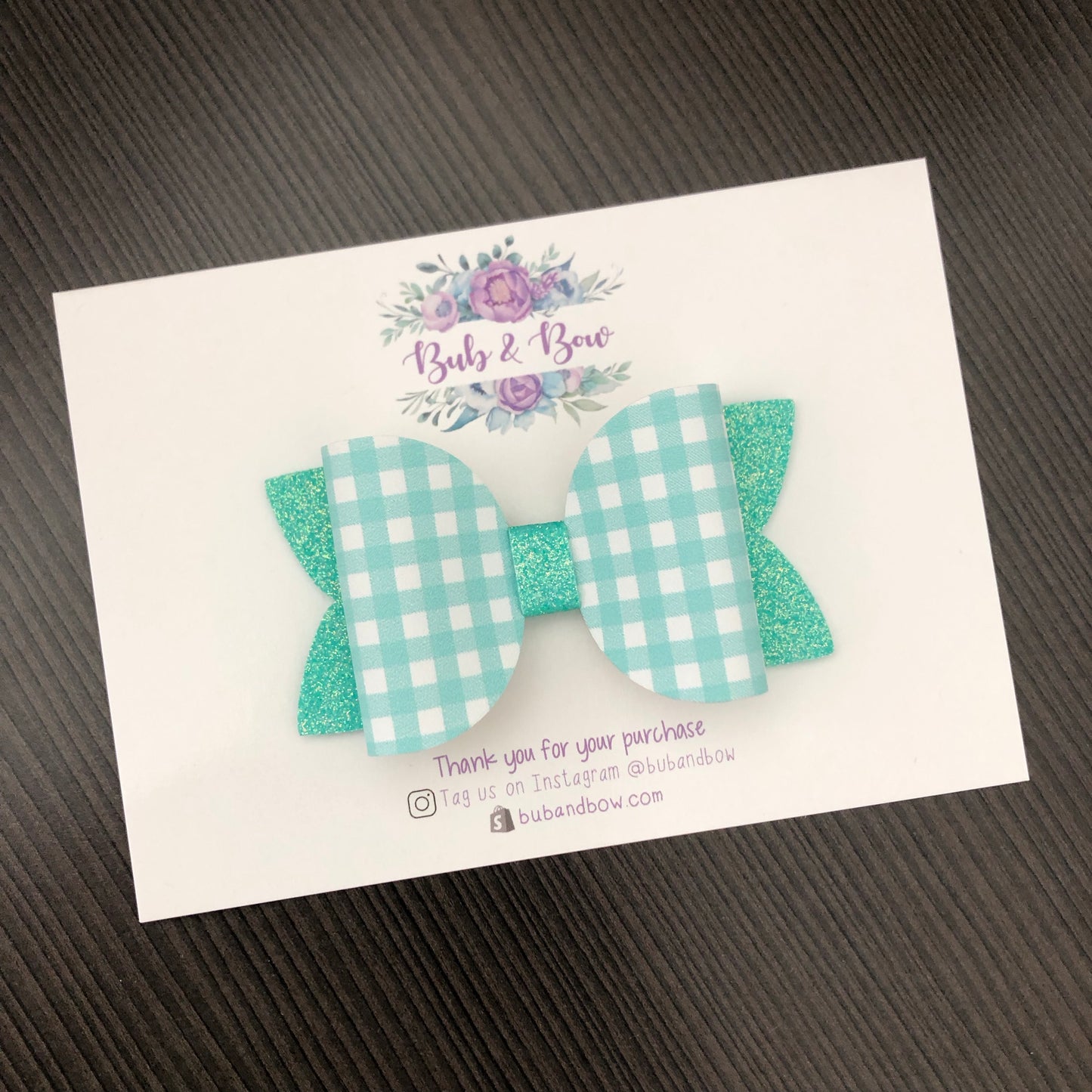 Gingham Beauty bow