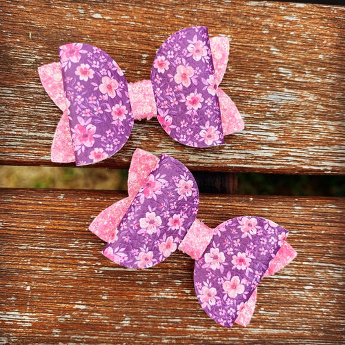 Jemima Floral Mini Beauty Piggy Clips