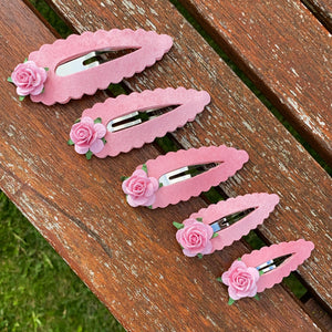 Scalloped Snap Clip (various size options)