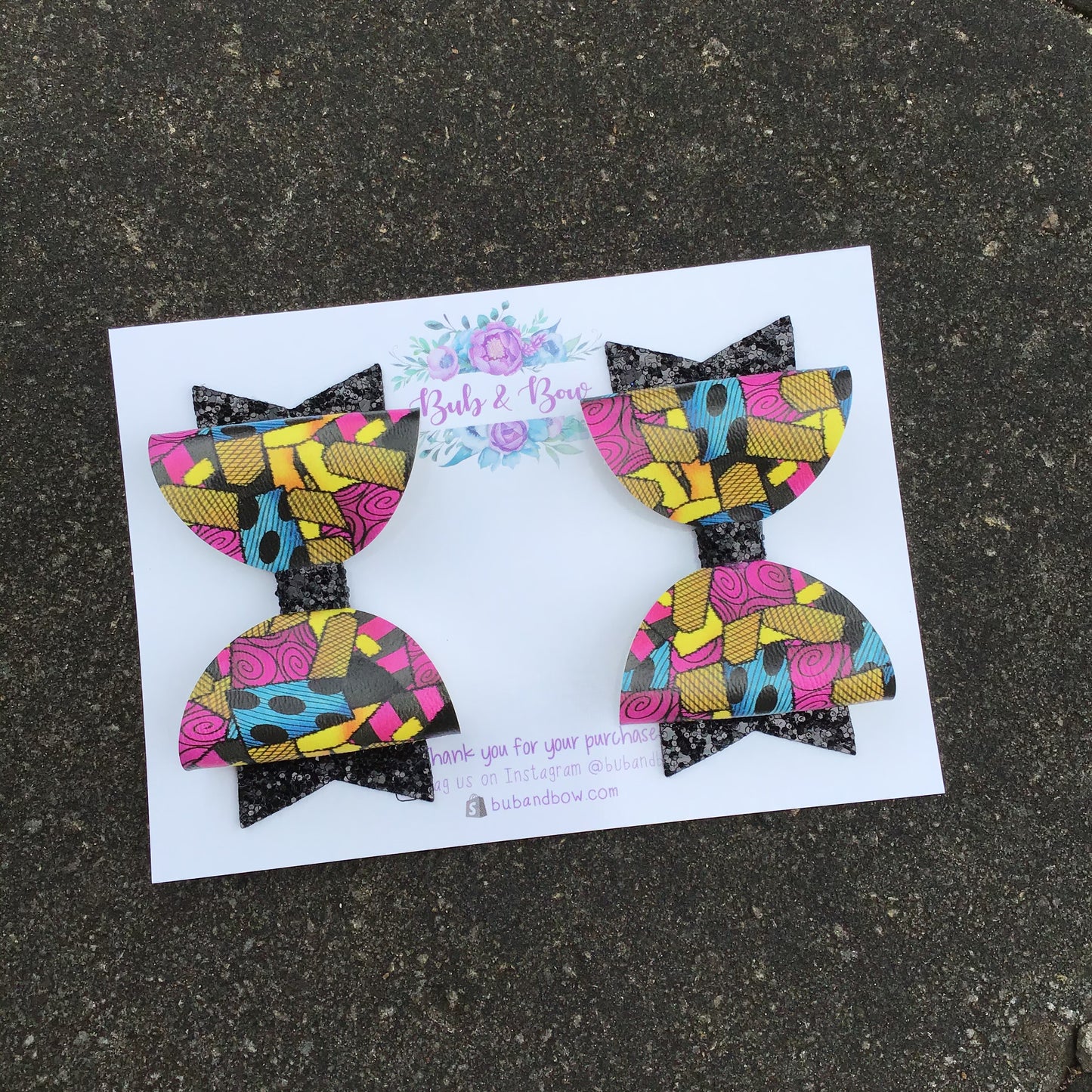 Sally Patchwork Dolly Bow