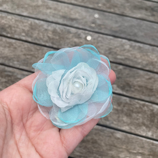 Chiffon Flower Clip