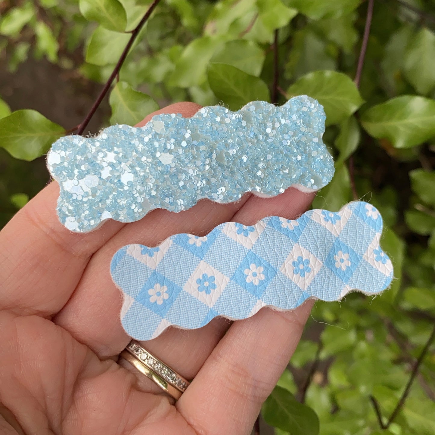 Wavy Blossom Snap Clip Set