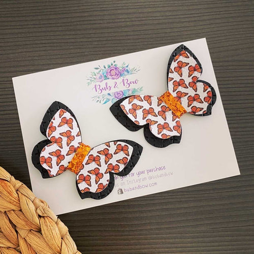 Monarch Butterfly Piggy Clips