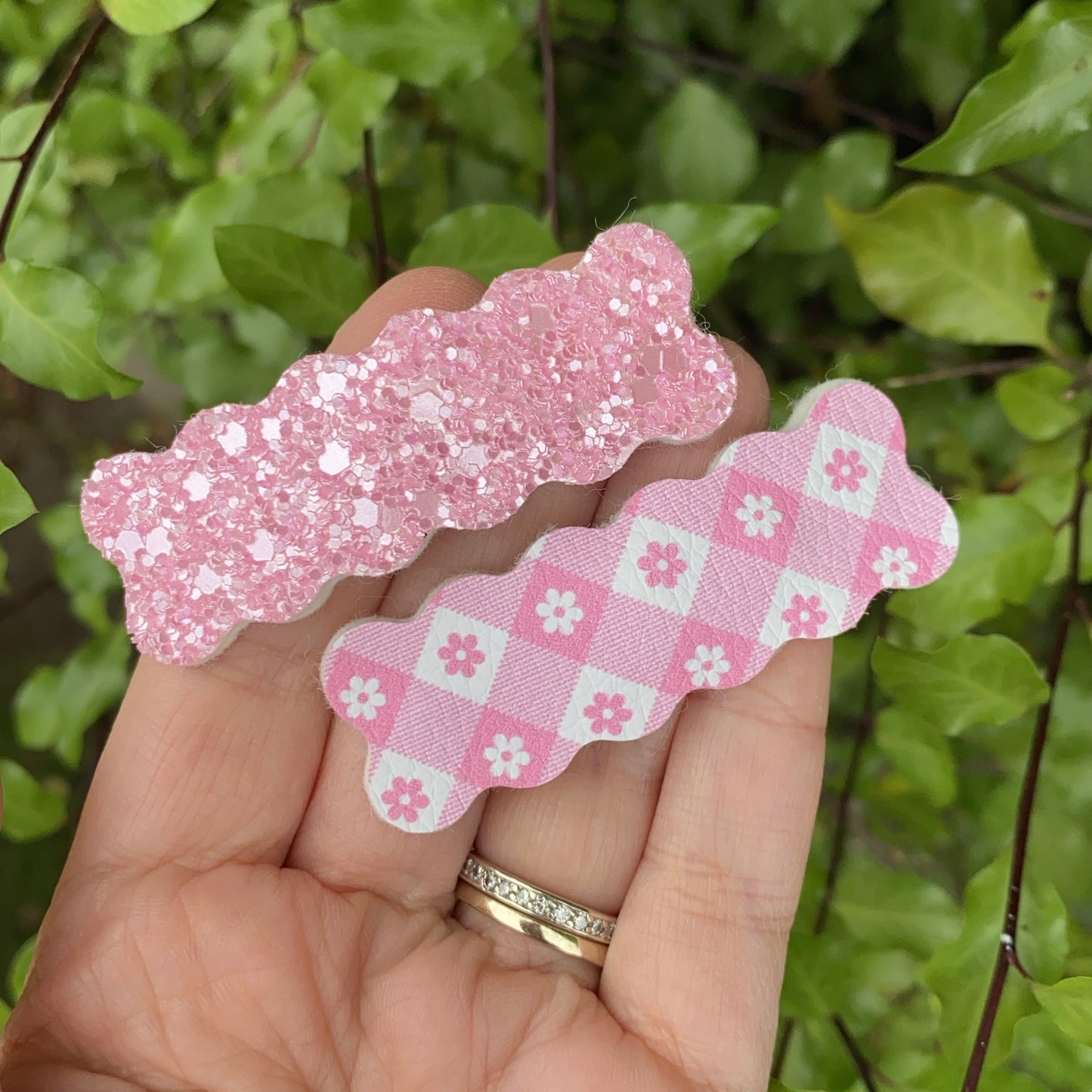 Wavy Blossom Snap Clip Set